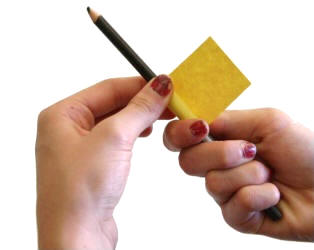 Manualidad con plato de papel Abraham Lincoln 