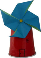 Molinete de origami
