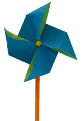 Molinete de origami