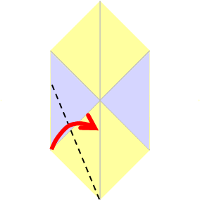 Pétalos en origami
