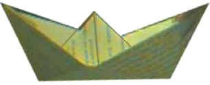 Bote de origami