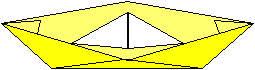 Bote de origami