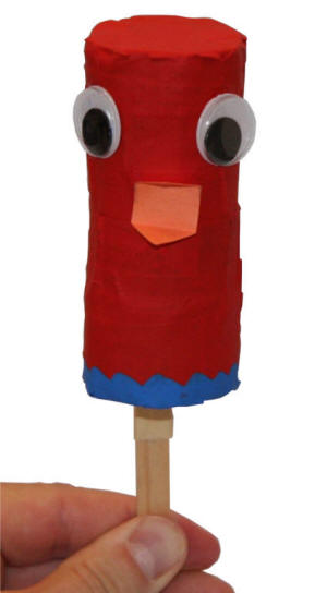 Sonajero: Versión en pasta de papel