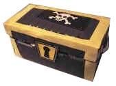 Manualidad cofre del tesoro pirata