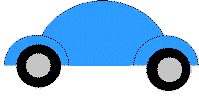 Manualidad carro con formas