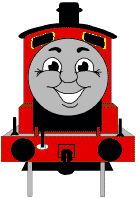 James el Motor Rojo Manualidad No. 5